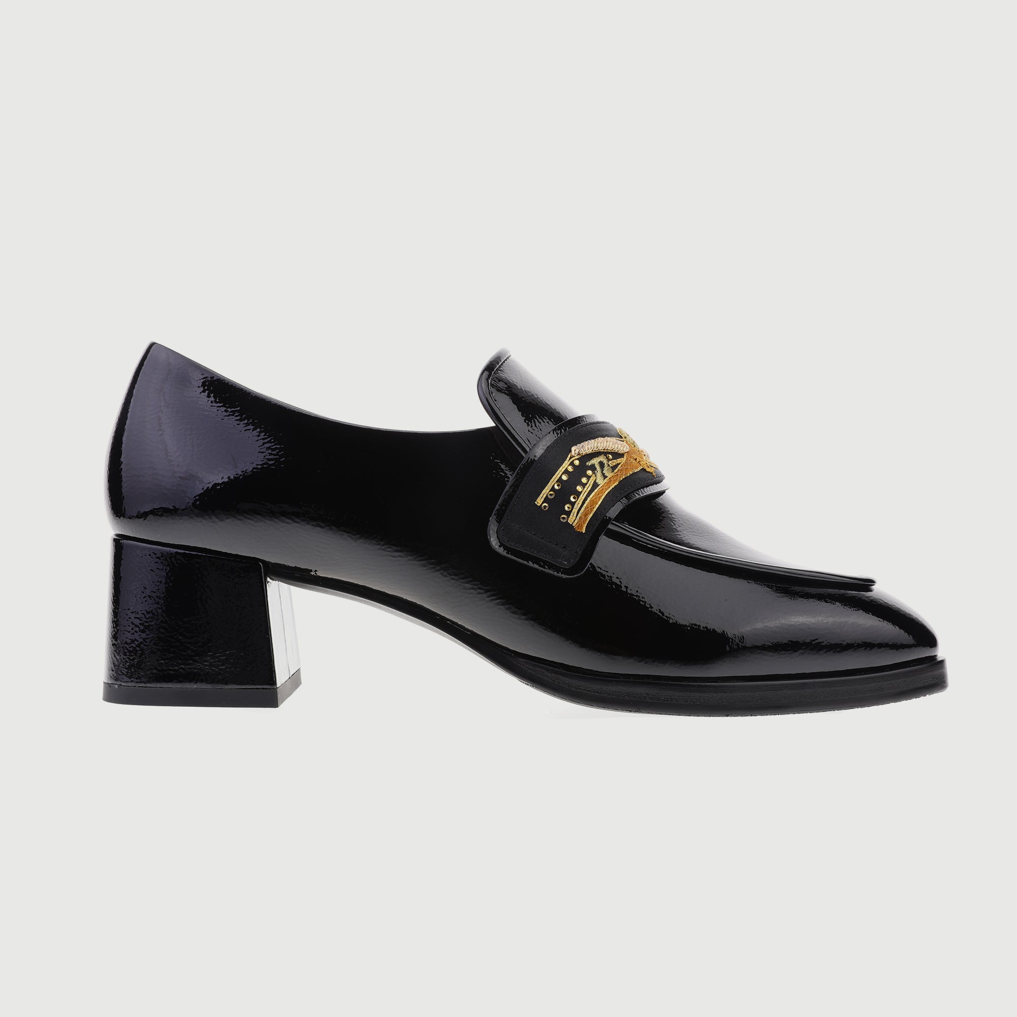 Embroidered Business Loafer