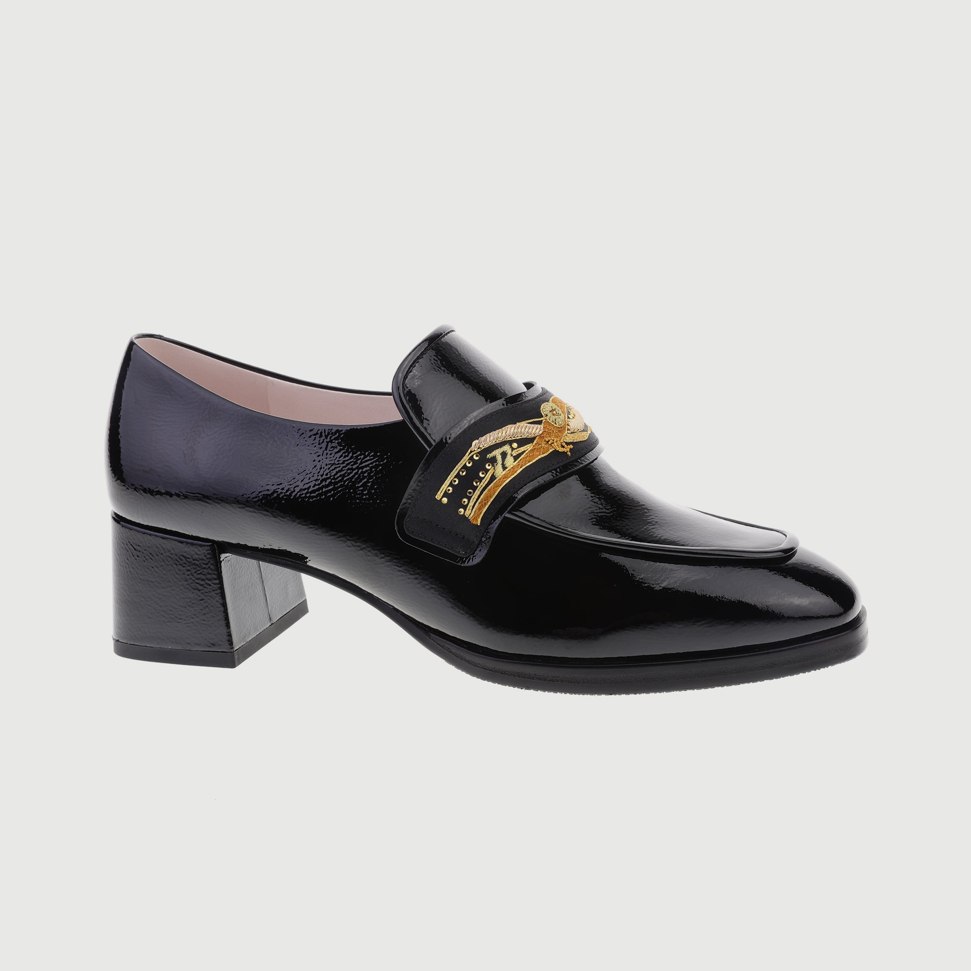 Embroidered Business Loafer