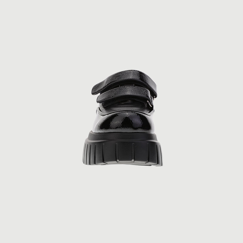 Loafers with Quilted Design and Thick Sole